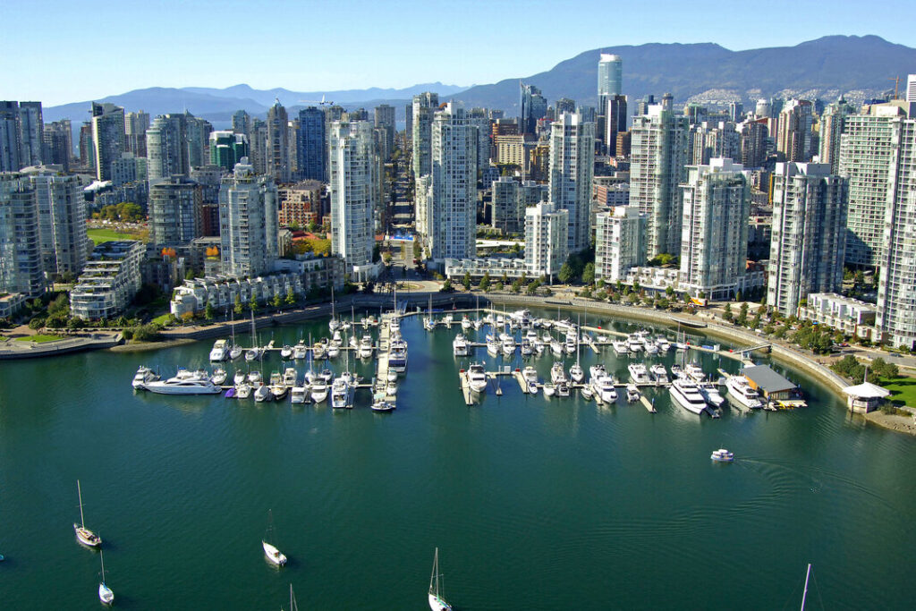 EMS in Yaletown. Vancouver city image